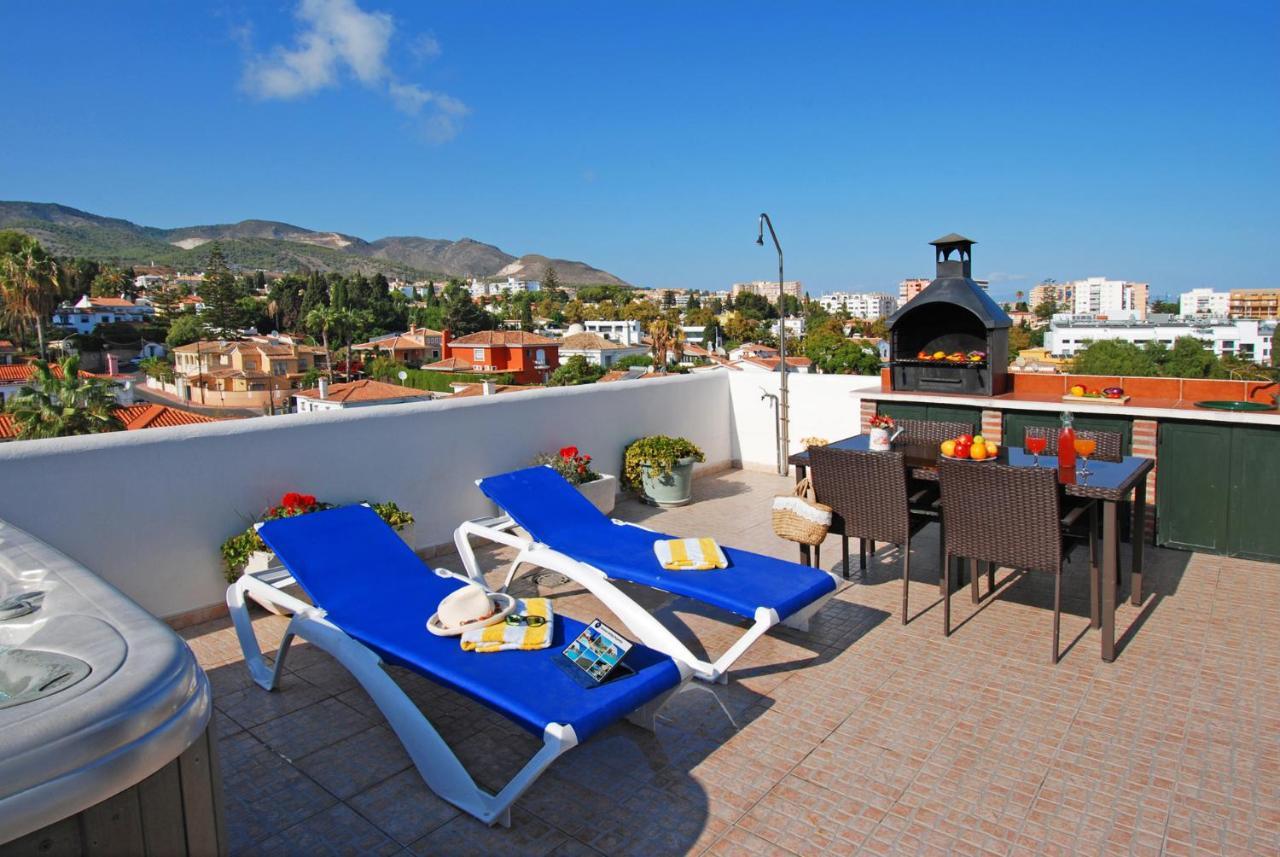 Apartament Isla De Benalmadena 1, Jacuzzi, 80M From The Sea, Ac, Bbq, Private Parking, Big Terrace Zewnętrze zdjęcie